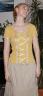 faux corest ribbon top