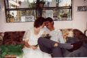 My mom and Ken at their first/secret wedding (1991)
