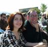 waiting for the ceremony to start