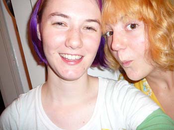 kinda looks like we’re wearing wigs but oh well