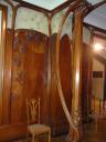 This was part of a whole room that had neat carved siding