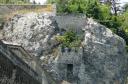 they built the city walls right into some natural rocks!