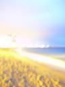 The beach by our apartment at night. Yeah, I don’t have a tripod.